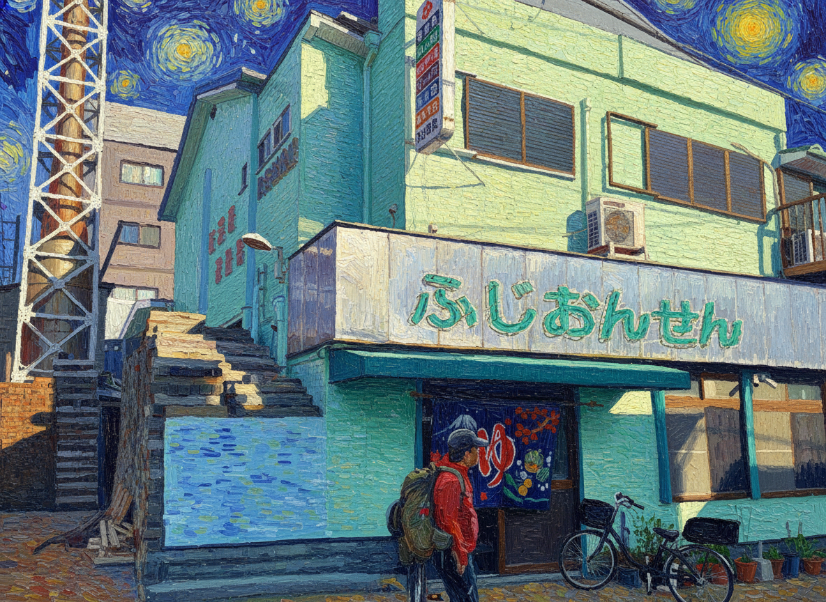 ふじ温泉のイラスト